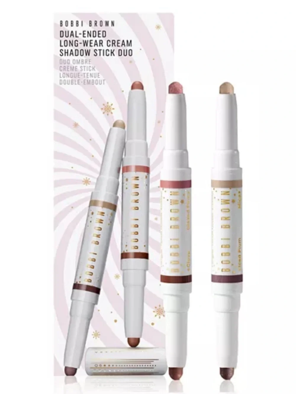 Bobbi Brown Dual-Ended Cream Shadow Stick Duo 1.6g X 2 BRAND NEW IN BOX - Picture 1 of 6